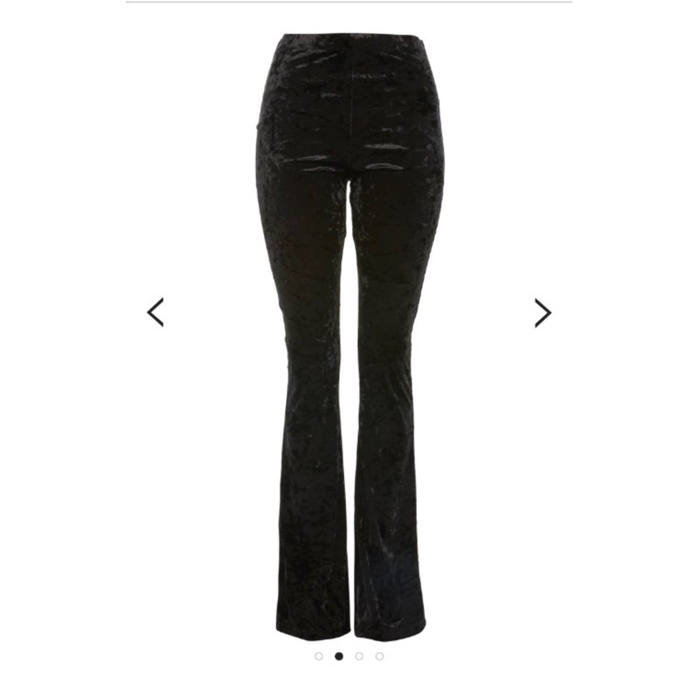 Top shop velvet pants
